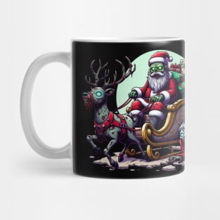 Zombie Santa Christmas Mug